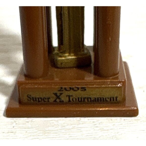TNA Marvel X-Division 2005 Super X Tournament Trophy Wrestling Figure Accessory - Picture 2 of 5